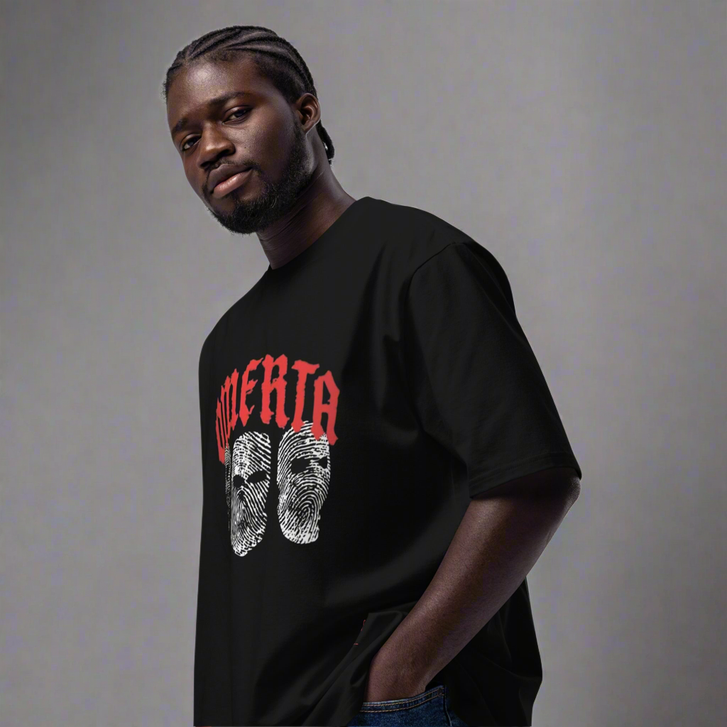 OMERTA oversized men tshirt