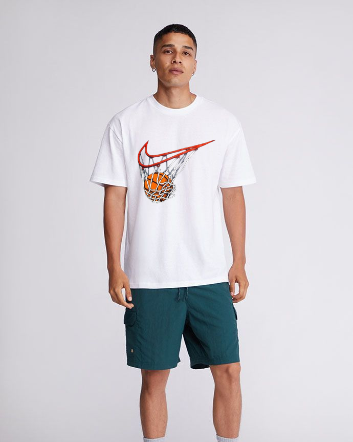 BASKETBALL oversized men tshirt